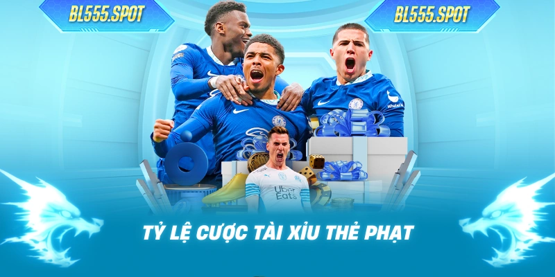 Tỷ lệ cược tài xỉu thẻ phạt